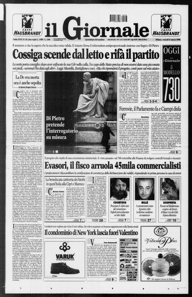 Il giornale : quotidiano del mattino